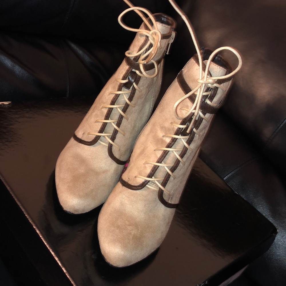 Brand new healed booties